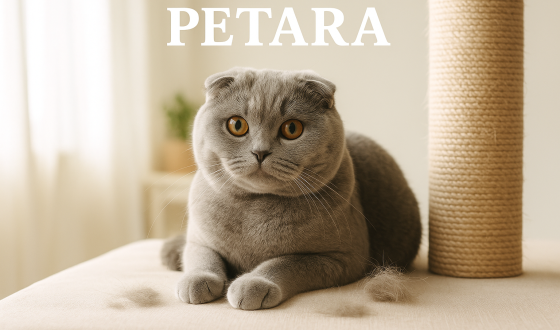 Scottish Fold kedilerde tüy dökümü