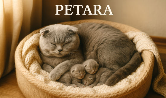 Scottish Fold kedilerde gebelik ve doğum