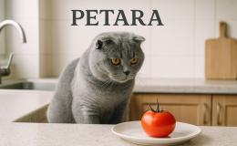 Scottish Fold kediler domates yer mi?