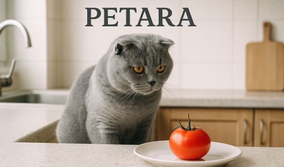Scottish Fold kediler domates yer mi?