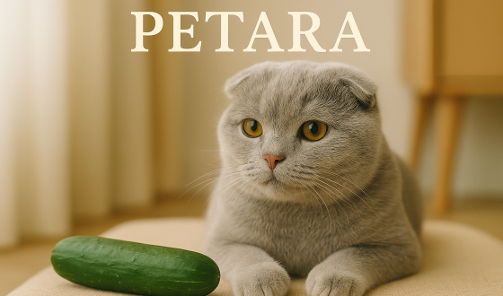 Scottish Fold kediler salatalık yer mi?