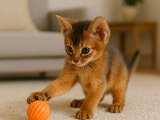 Abyssinian (Habeş Kedisi) oyuncu yavrumuz