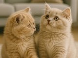 Dişi ve erkek British Longhair lilac renk güzellikler
