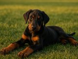 Yakın koruma Doberman oğlumuz