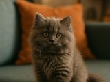 Minik ayı yavrusu British Longhair oğlumuz