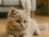 Tüylü peluş British Longhair kızçemiz
