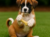 Irkının güzel örneği Boxer oğluşumuz