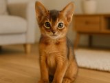 İkonik Abyssinian (Habeş Kedisi) yavrumuz
