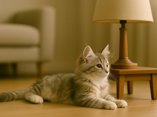 Maine Coon asaleti bu yavruda birleşti