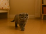 Scottish Fold Blue dişi yavru kedimiz