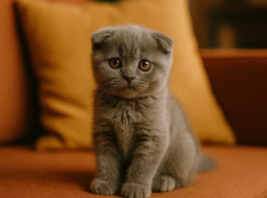 Blue Dişi Scottish Fold yavrumuz
