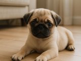 Sevimli afacan Pug oğlumuz hazır