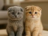 Scottish Fold dişi erkek muhteşem yavrularımız