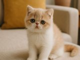 Sevimli şapşik Exotic Shorthair kızımız