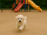 Sınırsız oyun sınırsız sadakat Bişon Çuha Köpeği yavrumuz