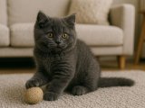 Uzun tüylü kedi güzelliği British Longhair oğlumuz