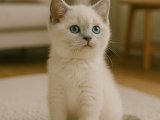 İnsan canlısı minik British Shorthair Bluepoint yavrumuz