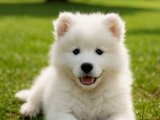 2 Aylık Samoyed Yavrusu İstanbul’da – Gülümseyen Beyaz Melek